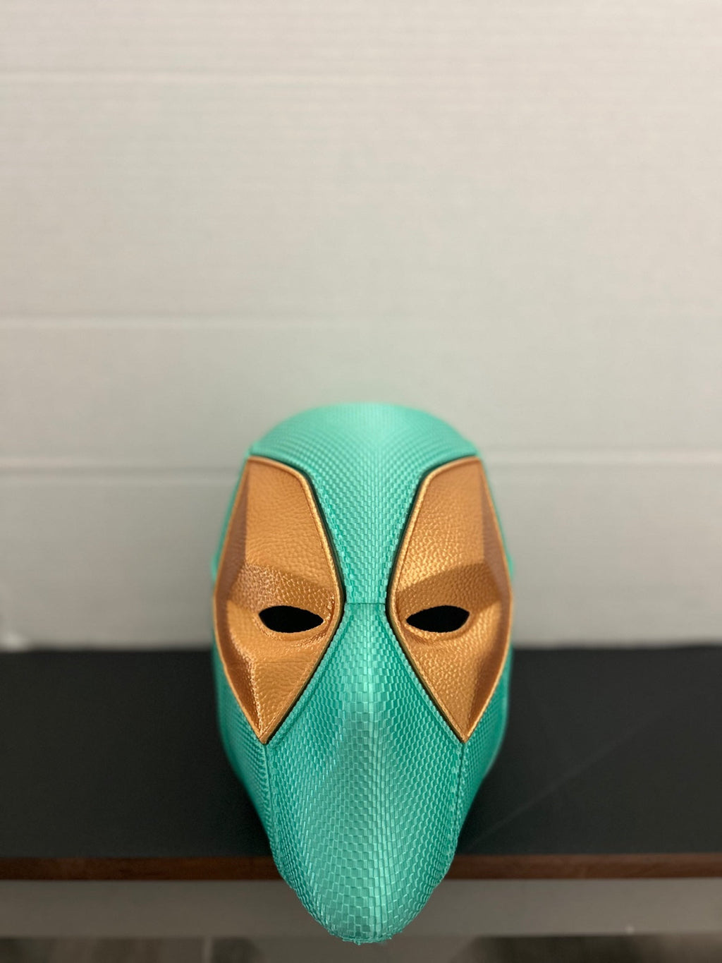 Notre Dame Deadpool Helmet front