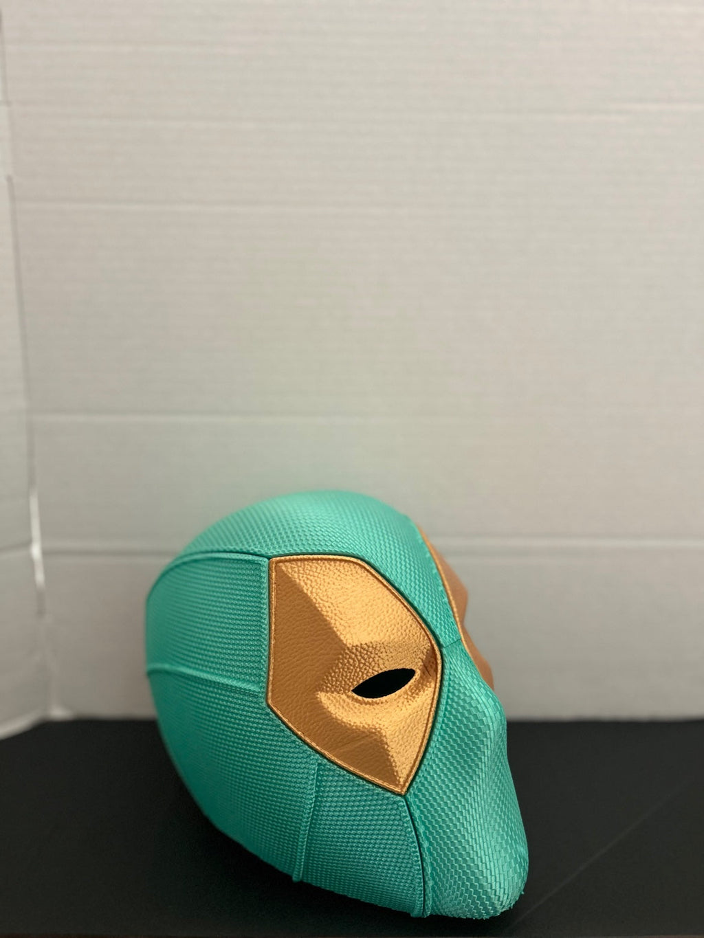 Notre Dame Deadpool Helmet side