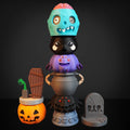 Spooky Base — base for stackable Halloween poles