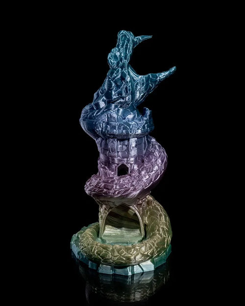Coiled Dragon Dice Tower